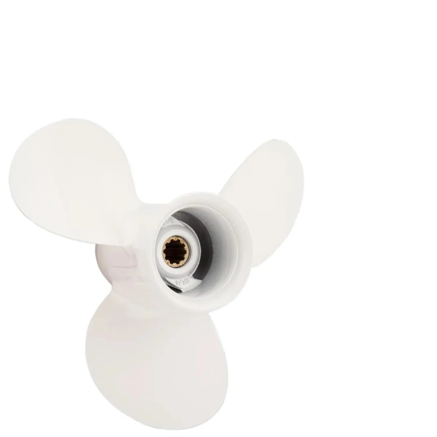 9 7/8 x 11 1/4-F Aluminum Boat Propeller for Yamaha Outboard Motos F25/20HP/25hp/30hp, 664-45947-01-EL, 10 Spline Tooth, Rh