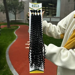 JULIANNA Synthetisch Bulk Vlecht Haar Deep Water Wave voor Vlechten Geen Weft Bundels 20 Inch 100G Haar Extensions voor Boho Vlecht