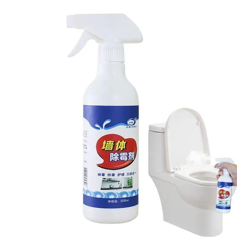 

Mildew Stain Remover 500ml Multi-purpose Mildew Cleaner Mist Wall Mold Remover Mold Cleaning Spray For Toilet Tile Seams Washing