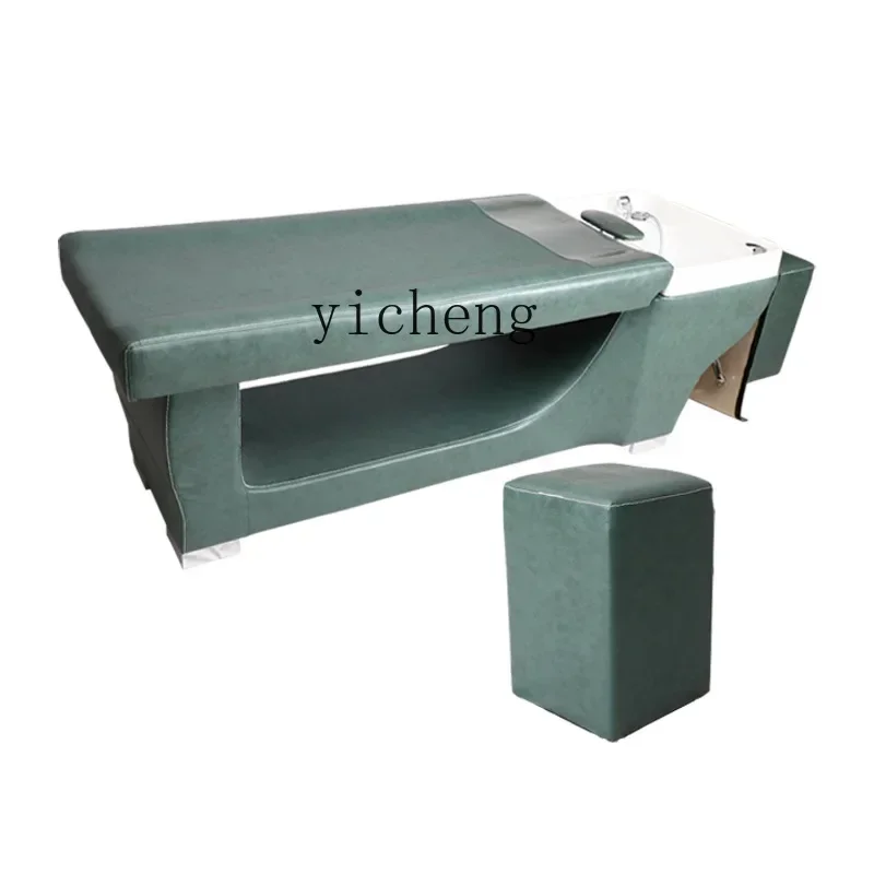a7 Shampoo Chair Barber Shop Hair Salon Multifunctional Massage Physiotherapy Full Lying Bed Flushing Bed Head Therapy