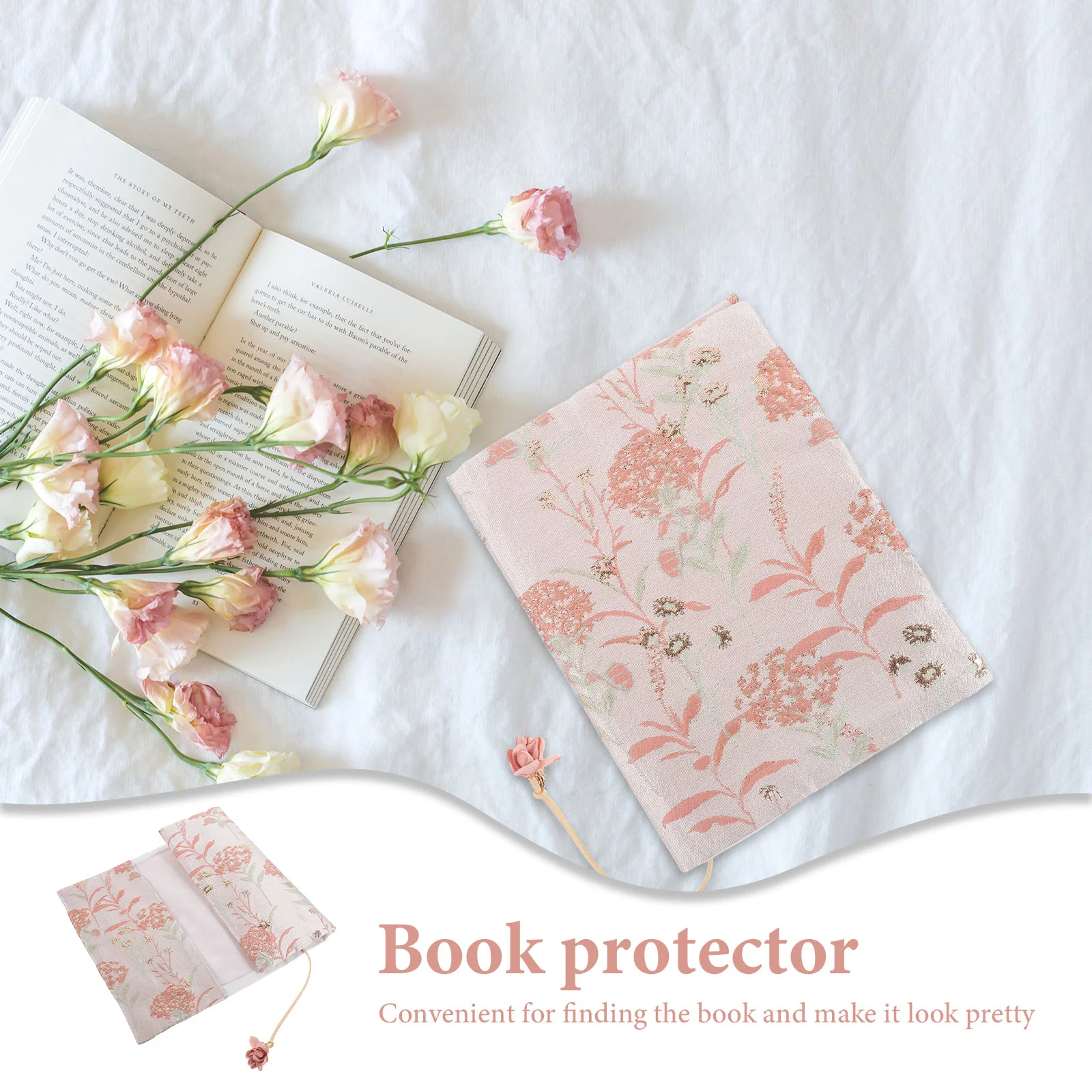 Cloth Book Decorative Notebook Practical Cloth The Notebook Book Protector