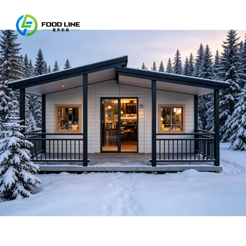 20Ft 30Ft 40Ft Light Steel Expandable Container House Custom Foldable Modular Tiny Home Villa Prefabricated Residence