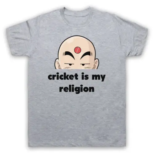 CRICKET IS MY RELIGION SLOGAN SPORTS LOVER FUNNY COOL MENS & WOMENS T-SHIRT