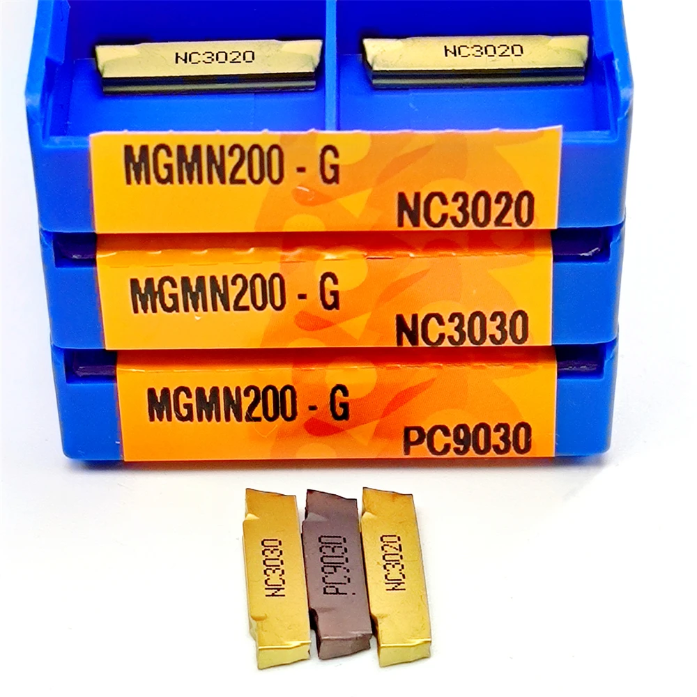 MGMN150 MGMN200 MGMN250 MGMN300 MGMN400 MGMN500 G NC3020 3030 PC9030 Grooving Carbide Insert Parting and Turning Tool MGMN