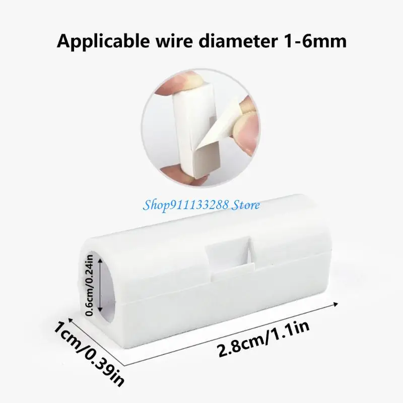 G88D 20PCS/16PCS GLAMPS ORGANIZADORES CABOS AUTO SUPLO