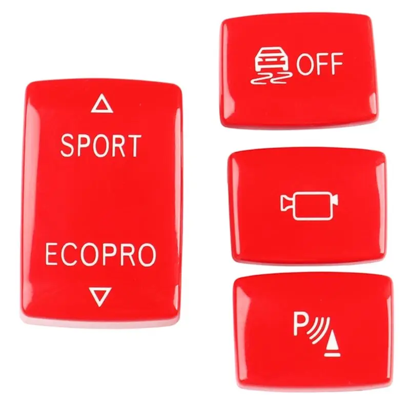 

ABTD-ESP Sport Radar Gear Shift Switch Trim Cover Kit For BMW 1 2 3 4 Series F20 F22 F23 F30 F32 F36 Car Interior Accessory