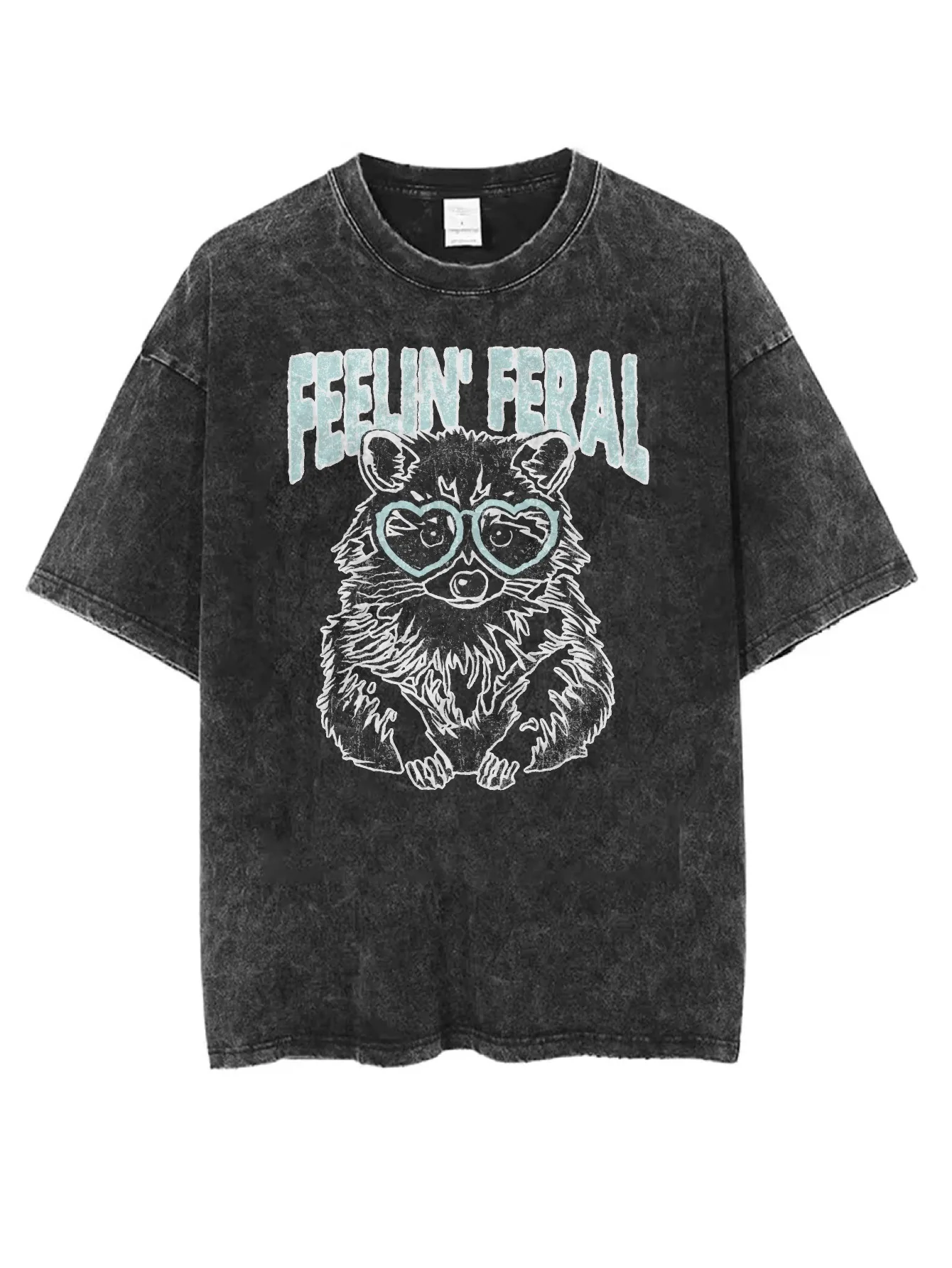 تي شيرت نسائي برقبة دائرية ومطبوع للهالوين للرجال مريح وفضفاض مناسب باللون الأسود الأكثر مبيعًا ملابس كاجوال شتوية