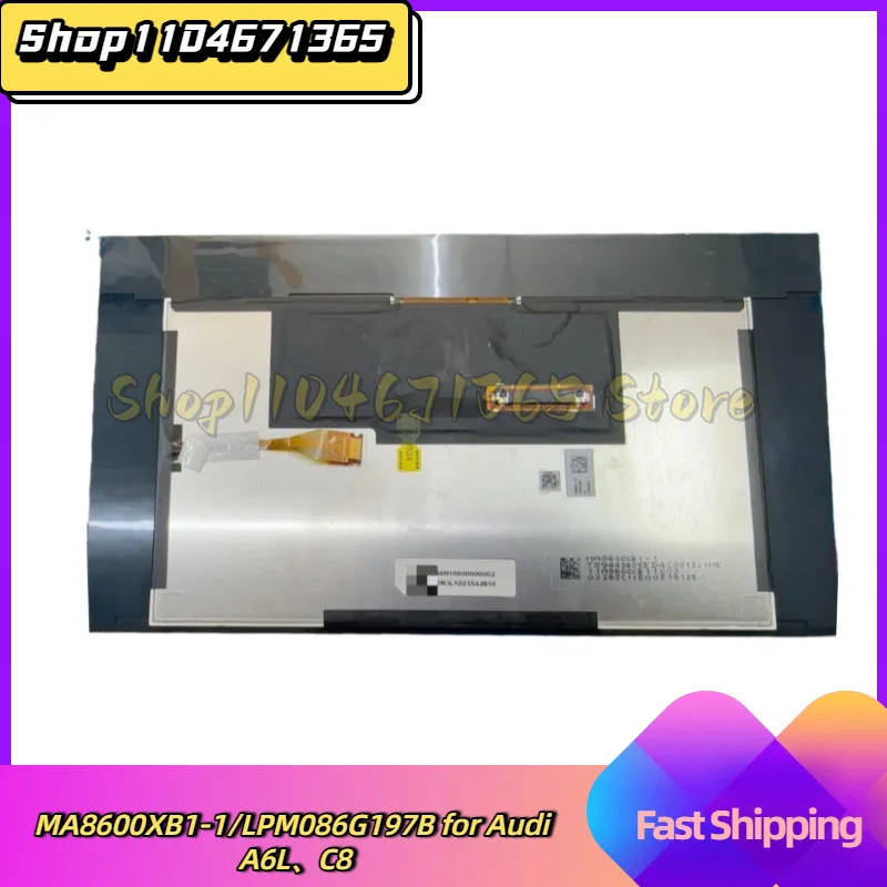 MA8600XB1-1 LPM086G197B 8.6 Inch LCD Display Screen for A6L C8
