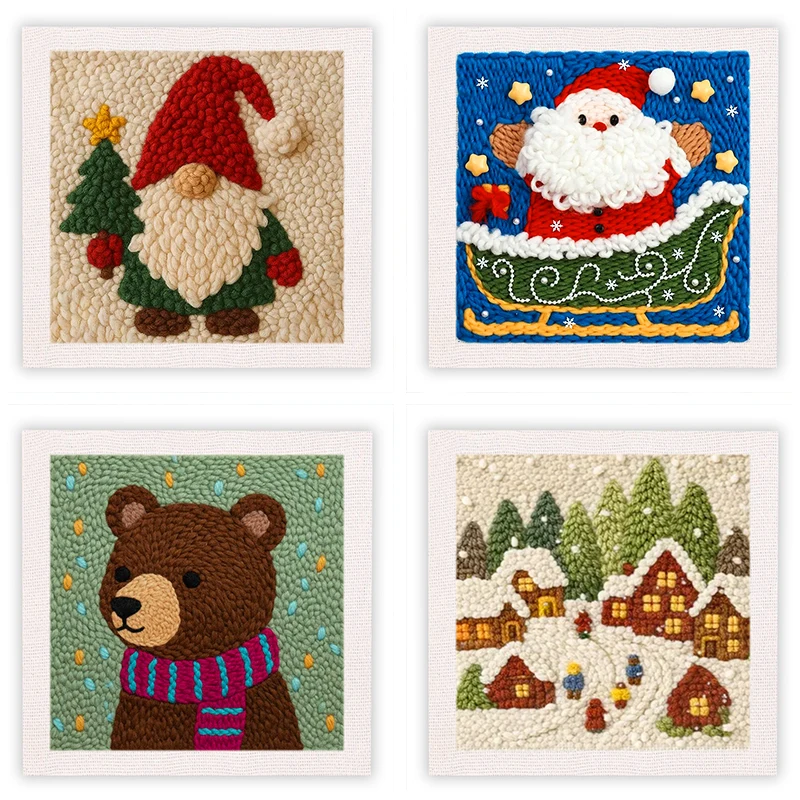 Embroidery Ideas For Bags - Kit de Agulha Mágica GATYZTORY Papai