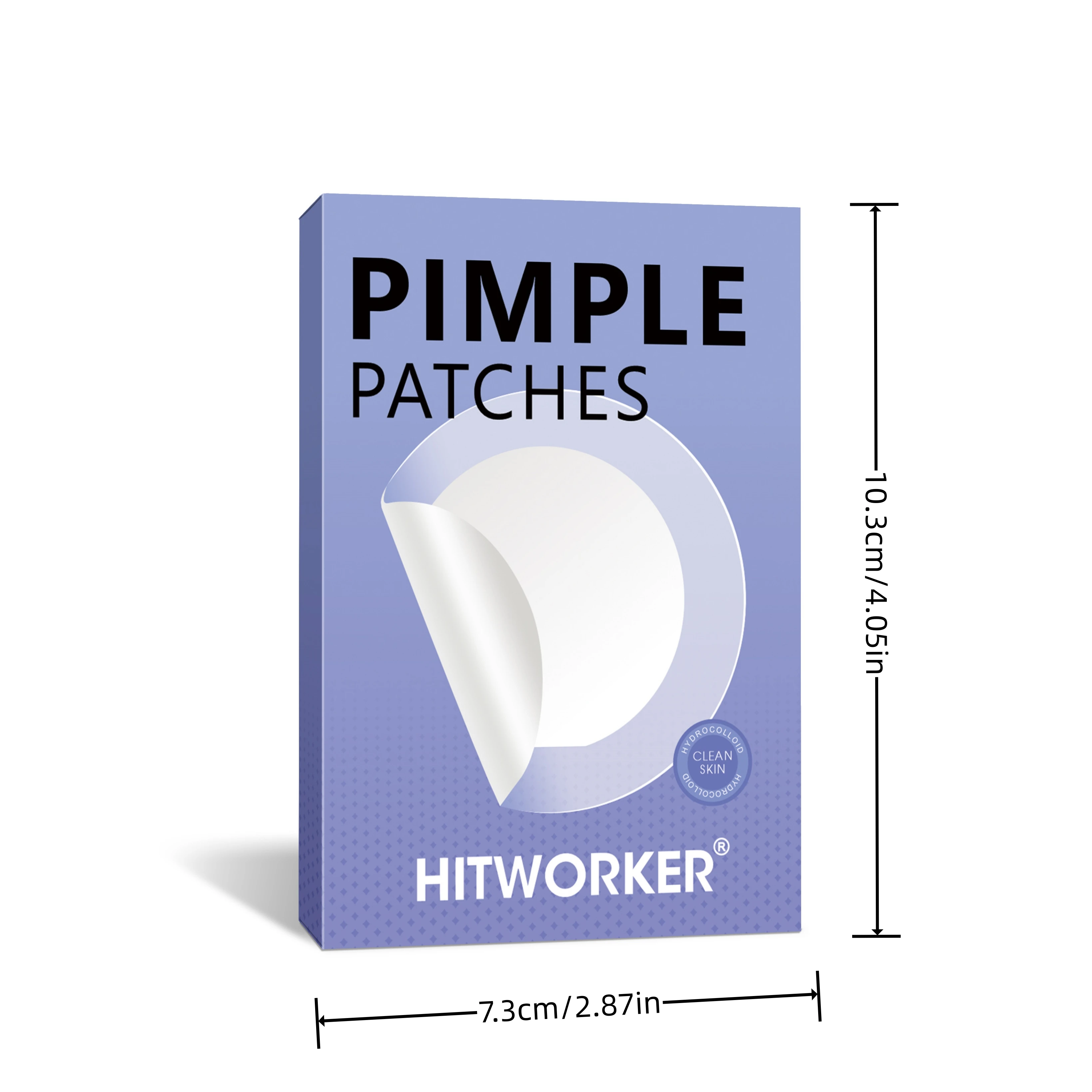 12 hydrocolloid pimple patches effectively absorb impurities and reduce redness and swelling