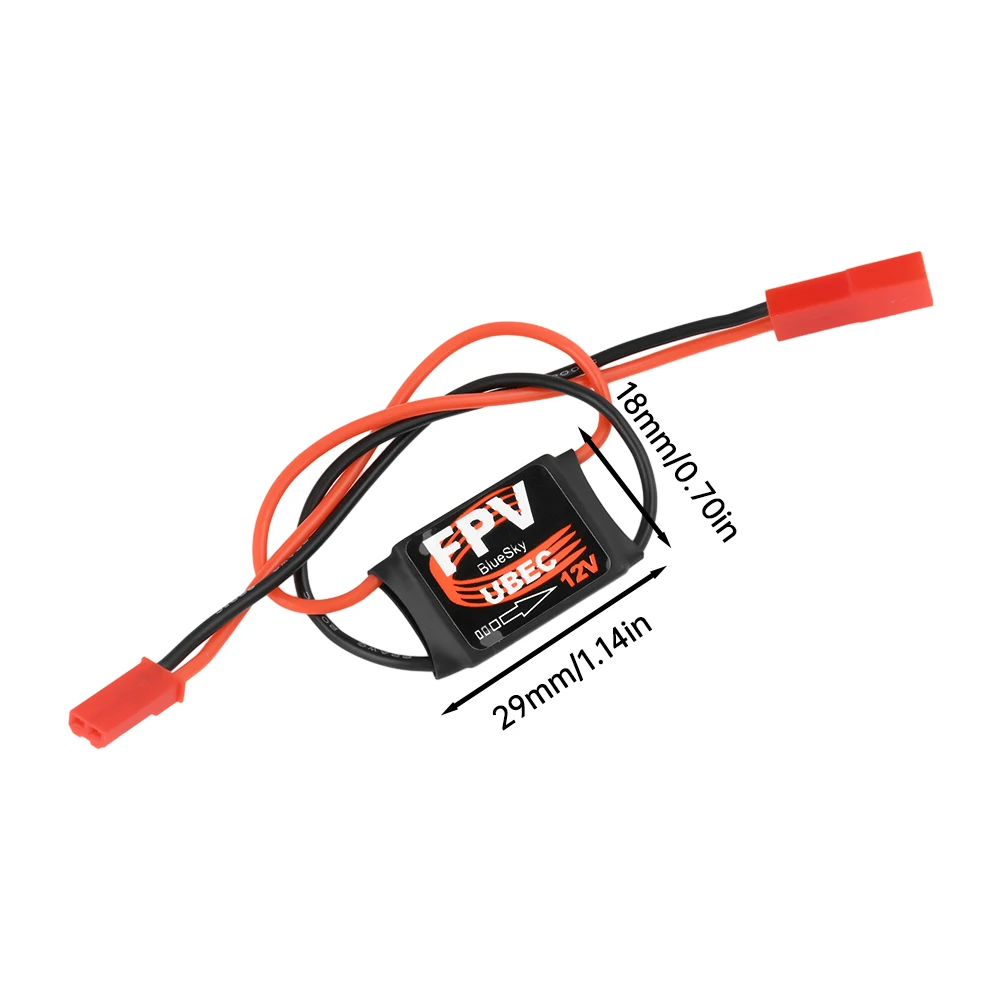 DC-DC Step Down Converter Module 3A 5V 12V 2-6S Mini BEC For RC Plane FPV RC Air Plane Accessory