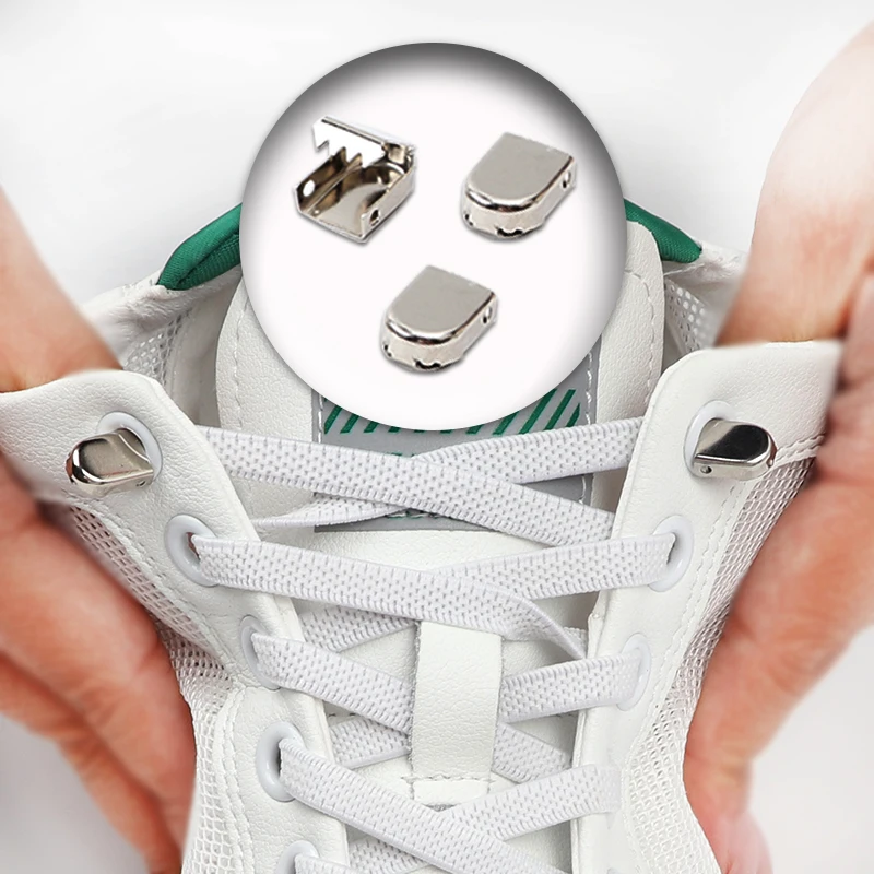 Elastische Schnürsenkel ohne Binden für Sneaker, flache Schnürsenkel, erweiterbare Schnürsenkel, Einheitsgröße für Erwachsene und Kinder.