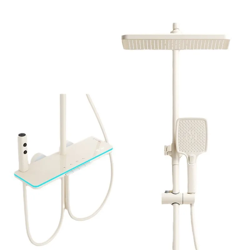 

Набор насадок для душа с потолочным распылением, полностью латунная насадка для душа, набор для душа, домашняя насадка с постоянным давлением, дождевой кран