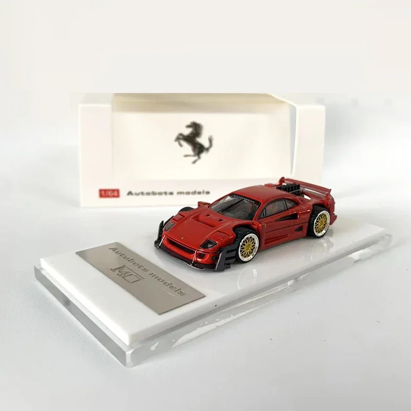 

Autobots 1:64 Model Car F40 Yasid Refitting Alloy Sport Concept Vehicle Collection -Red