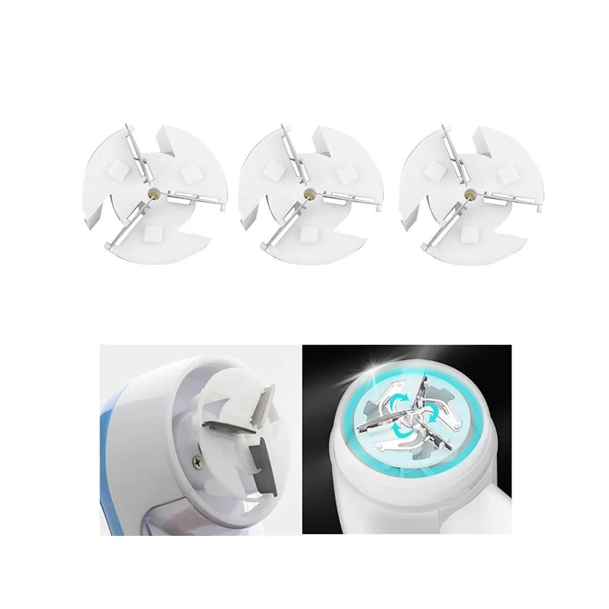 Tête de tondeuse à boules de poils, rasoir en tissu, tête universelle, lame de machine, dissolvant de peluches, tête de rechange, 3 pièces