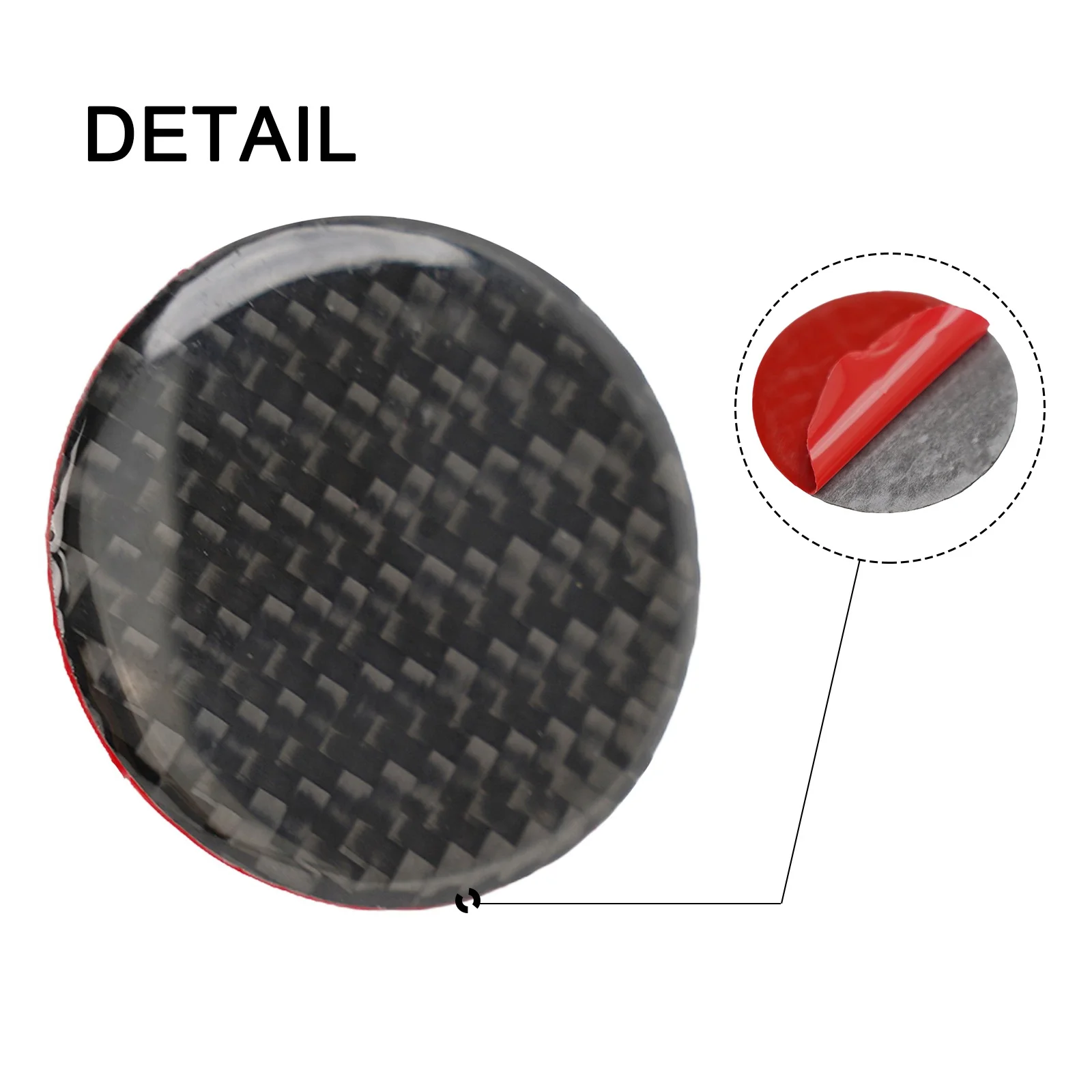 Special Panel Control Knob Decorative Start Stop Push Switch ButtonCenter Car Accessories Carbon Fiber Cover