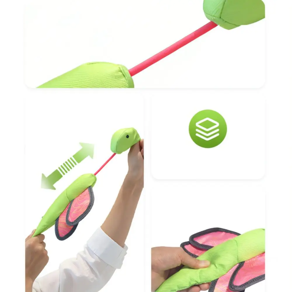 Cat Chase Toy Flying Insect Launcher Indoor Activity Training Game Pet Interactive Tool Sounding Funny Exercise Stick