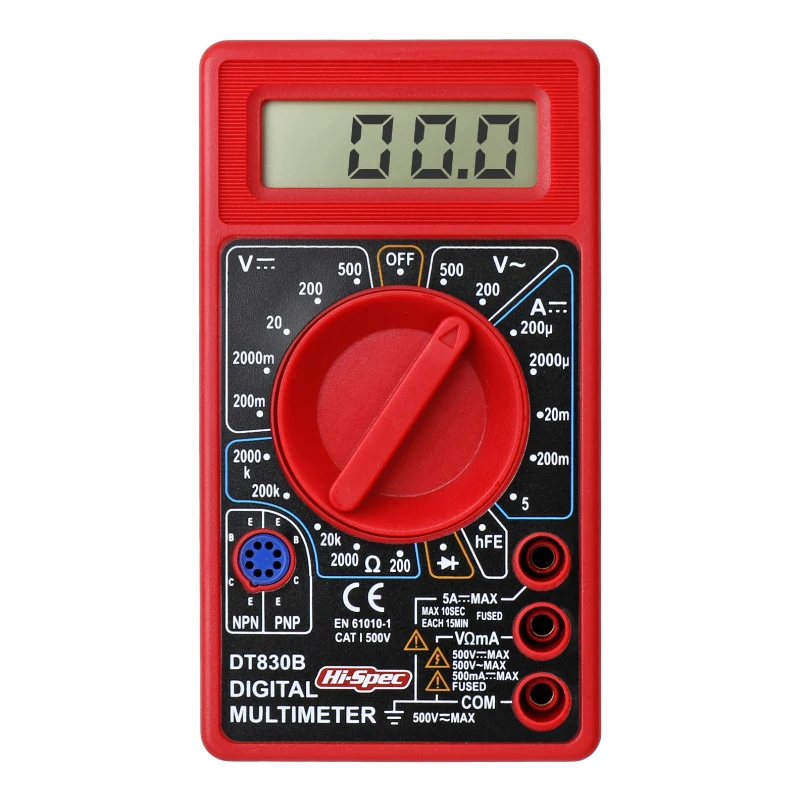 

~Electrician multimeter, electronic capacitance meter, fully intelligent digital display high-precision digital multimeter