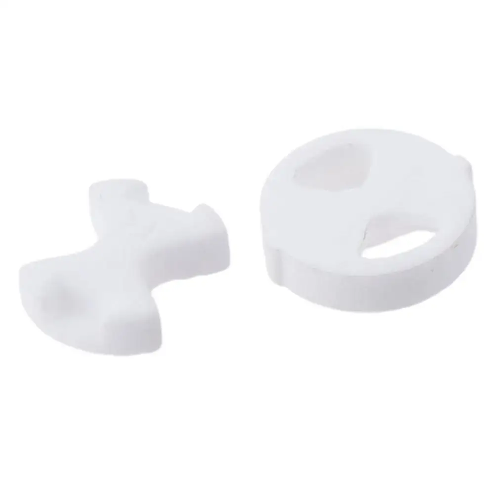 1Set Regular Red Copper Valve Core Blue Round Cold and Hot Faucet Accessories Ceramic Valve Core Ceramic Plate Home