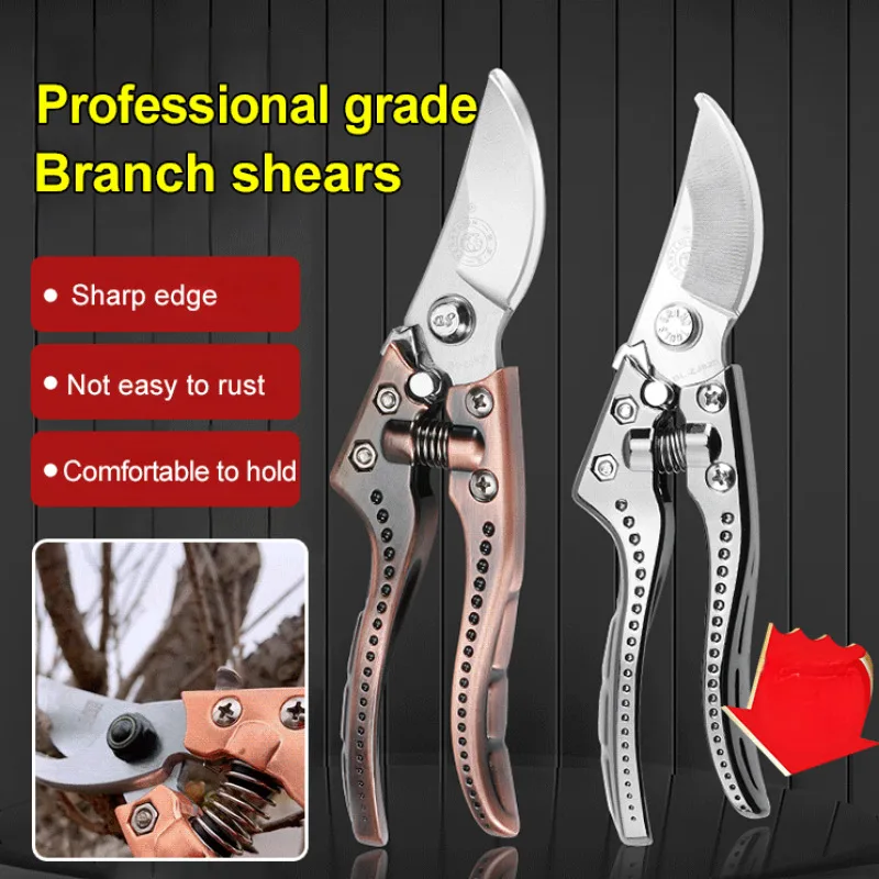 Garden Labor-Saving Fruit Branch Scissors - Multifunctional Pruning Shears, Sharp for Fruit Trees & Flowers, Anti-Slip