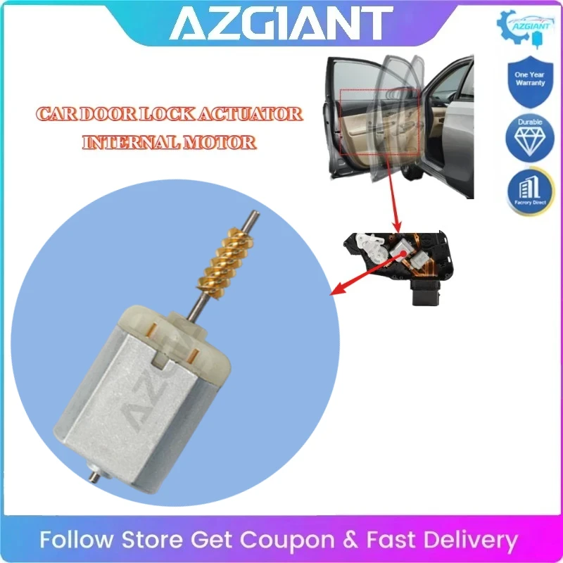

AZGIANT Quiet Operation Car Central Control Motor for 1998-2000 Volvo V70 MK1 Door Lock Actuator – FC-280 High-Speed DC 12V