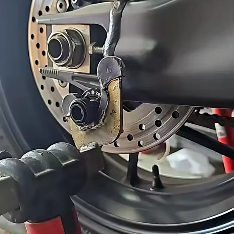 Für YAMAHA MT09 MT03 MT10 2025 2026 2027 MT 09 03 10 25 FZ6 FZ8 FZ25 Motorradzubehör Schwingenspulen Slider Ständerhalterungen – Detail 7