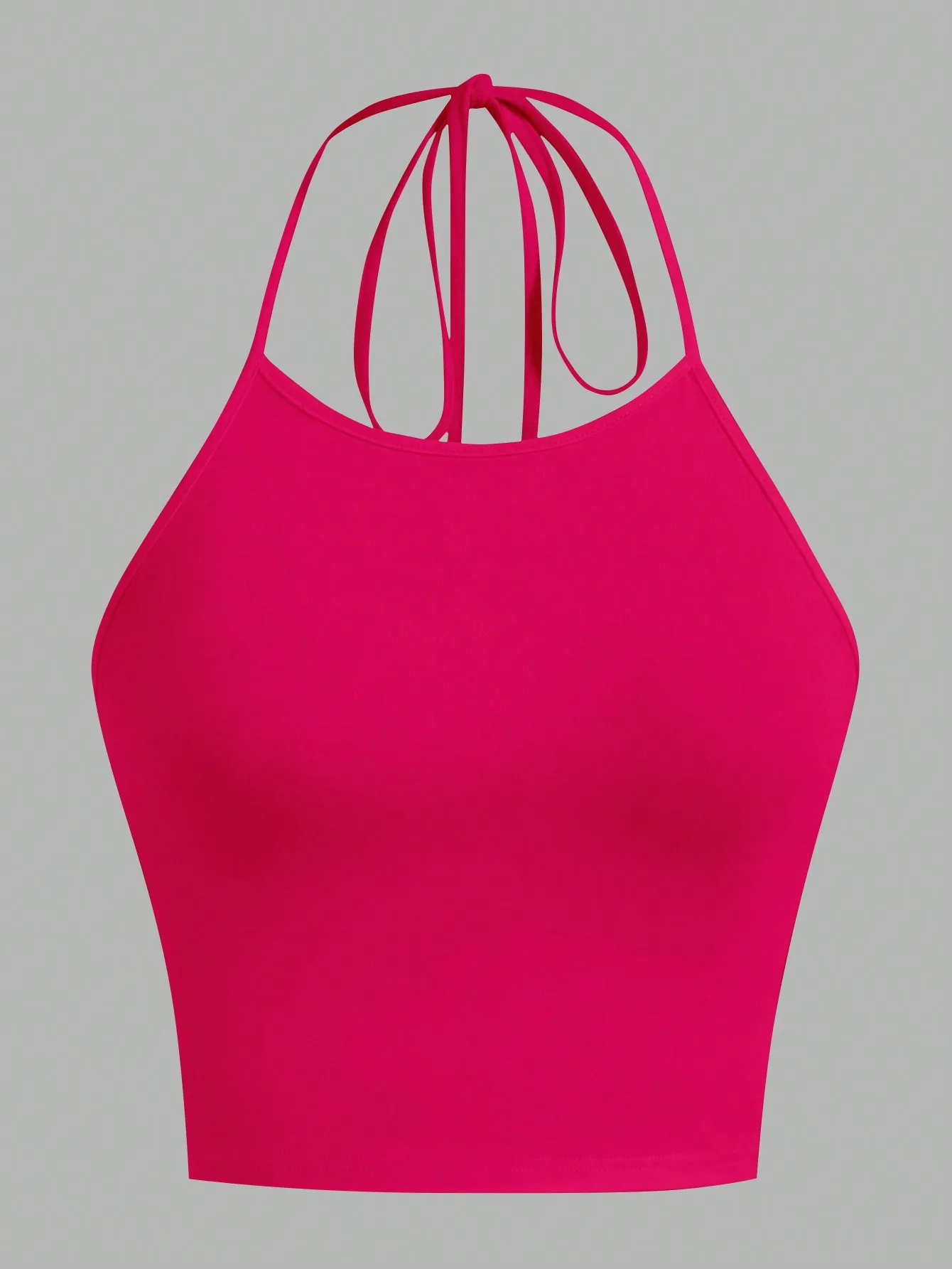 2 pcs Summer Lady Sexy backless Camisole  Fashion Solid Top Women Strap Sleeveless Thin Camisole Vest Top Simple Base Vest Tops