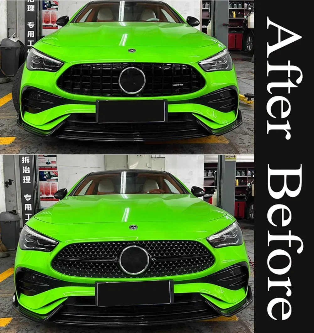 Front Racing Facelift Grille Upper Radiator Bumper Grilles For Mercedes-Benz W236 CLE260 CLE300 Upgrade CLE53AMG 2024+