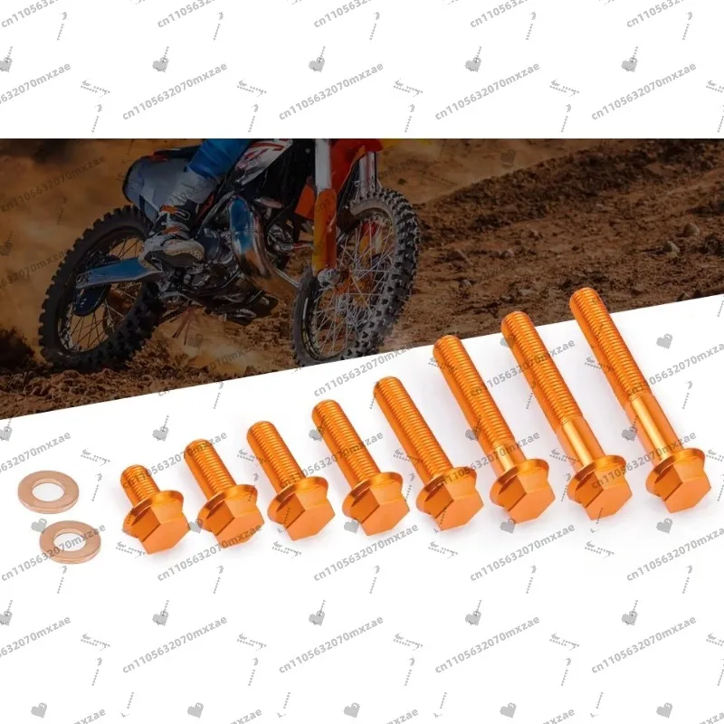 Viti coperchio motore, bulloni coperchio filtro olio, kit coperchio frizione accensione, adatto per KTM 250 350 EXC-F 350EXCF 250EXCF