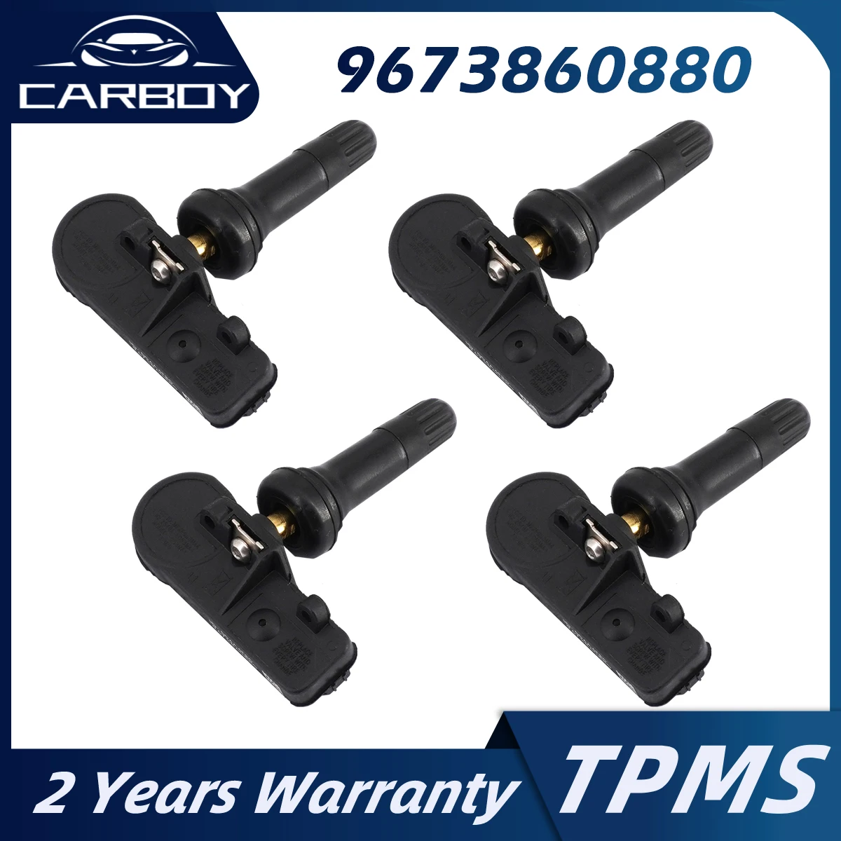 9673860880 5430W0 TPMS Sensor For Citroen Berlingo C4 DS4 DS5 Jumper Peugeot 3008 307 308 5008 Bipper Partner RCZ 4PCS 433MHz