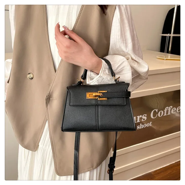 2025 جديد! ! حقيبة كيلي الخفيفة الفاخرة - أزياء نسائية متعددة الاستخدامات، محمولة باليد/الكتف/كروس، جميعها - تصميم مطابق