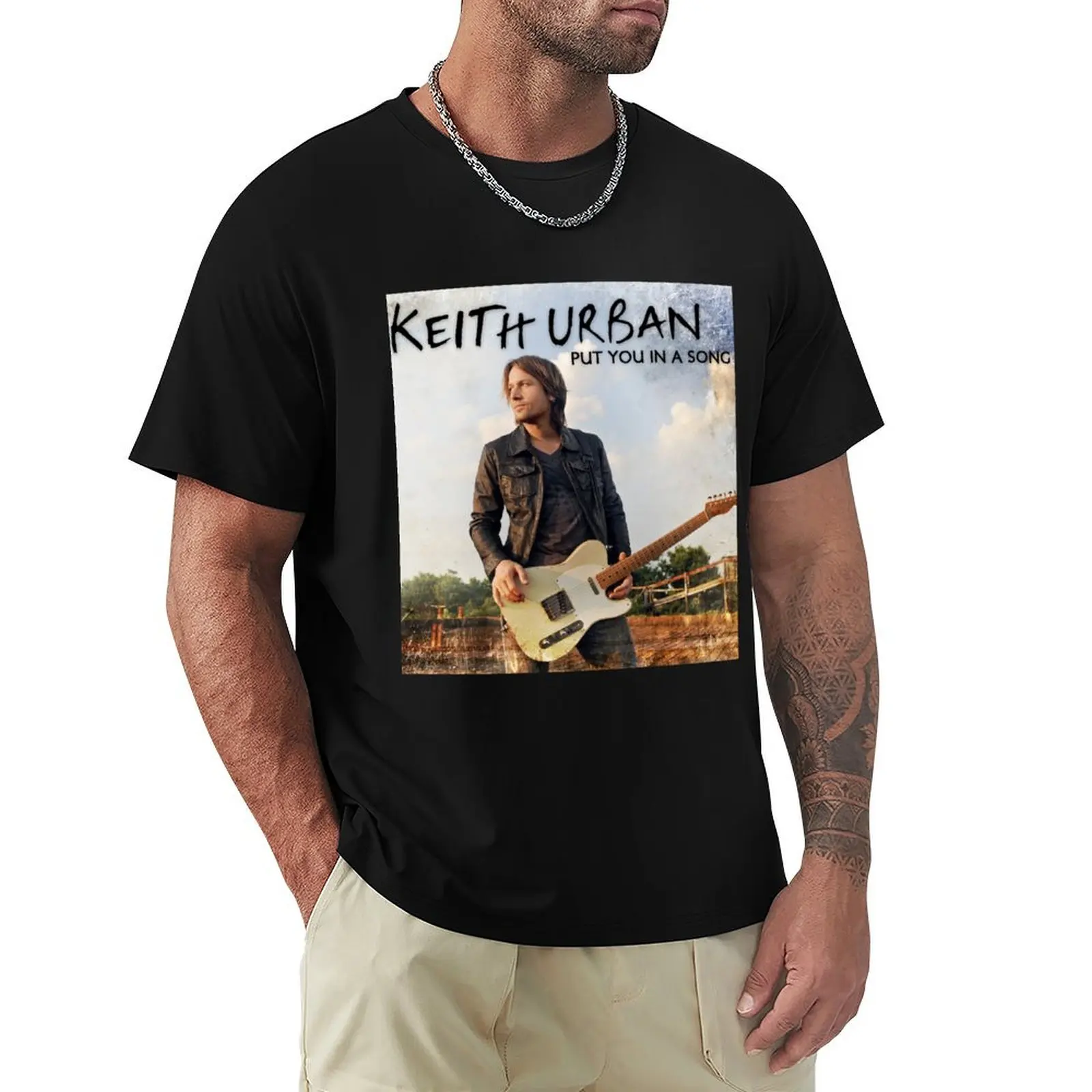 keith urban tour date lovh4 T-Shirt Holiday Vacation Tee Shirt