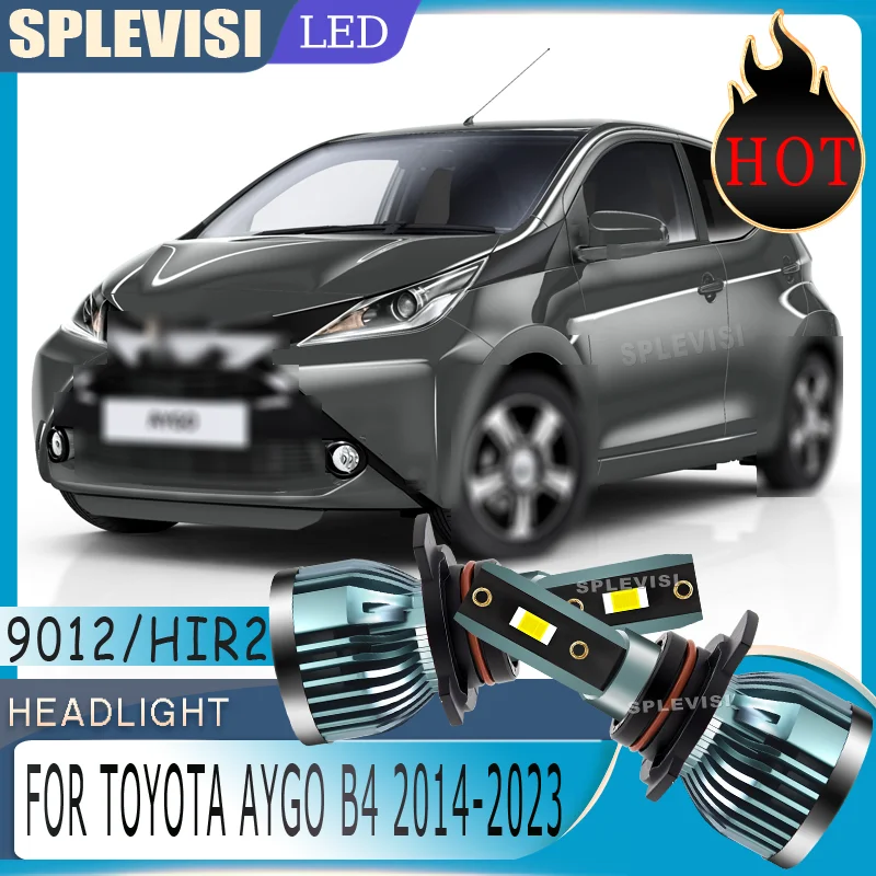 

Quick-Install Car LED Headlight All-Weather Resistance For Toyota Aygo B4 2014-2023 2015 2016 2017 2018 2019 2020 2021 2022 2023