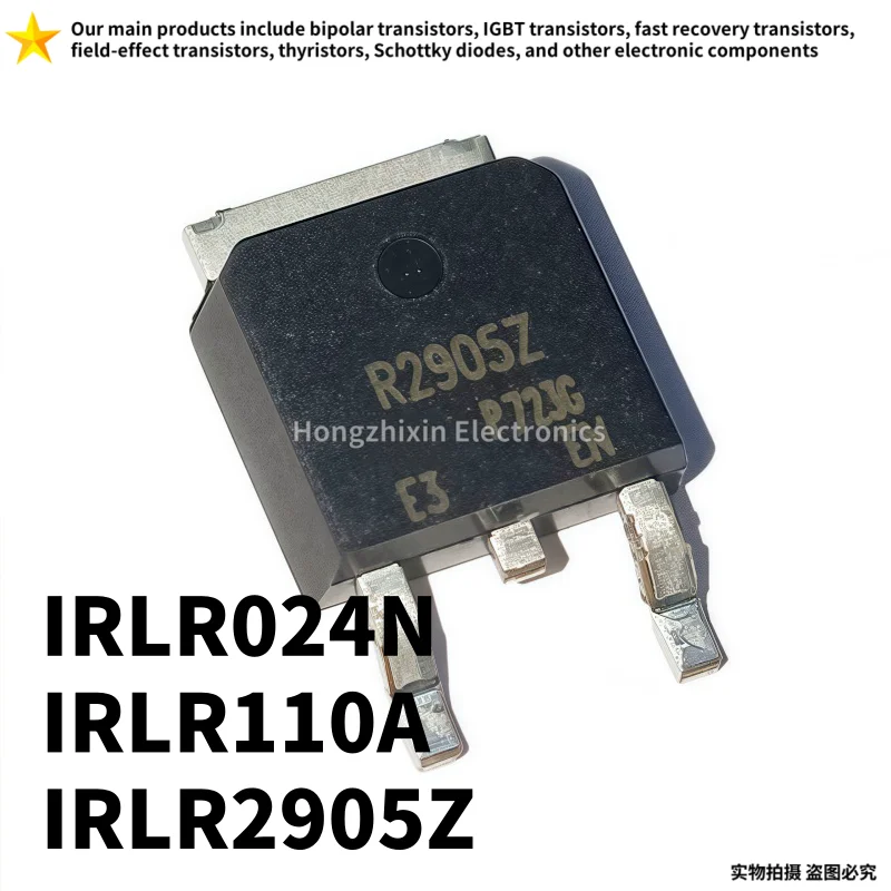 10PCS NEW IRLR024N TO-252 LR024N  IRLR110A  LR110A  IRLR2905Z LR2905Z MOS field-effect transistor