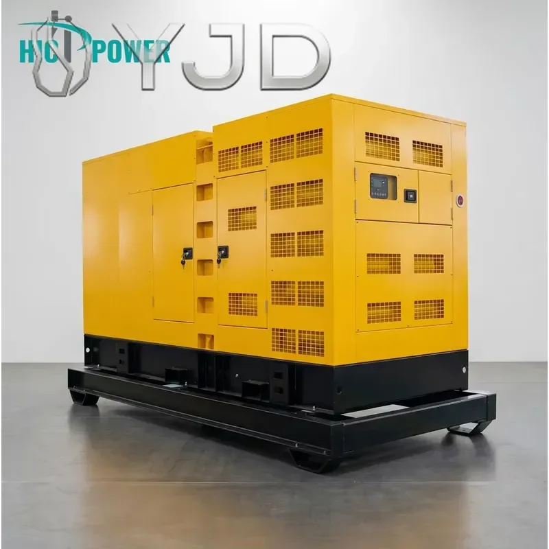 Engine Soundproof 400kva 320Kw 50/60hz Super Silent Diesel Generator Set with 1/3 Phase 50/60hz for Data Backup Power