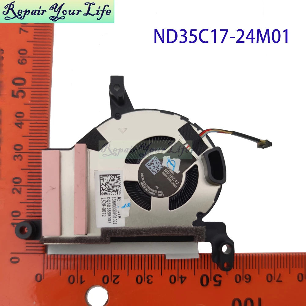 مروحة تبريد وحدة التحكم المحمولة لـ Asus ROG Xbox Ally RC73YA 2025 ND35C17-24M01 13NV00G0P01021 13NV00G0P01011 مراوح تبريد وحدة المعالجة المركزية GPU