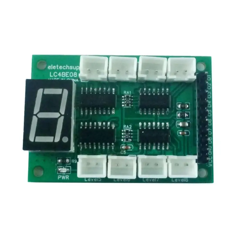 DC 5V 8CH Water Level Digital Tube Display Board Controller Liquid Sensor Module For Arduino For UNO MEGA2560 NANO MCU STM32 ESP