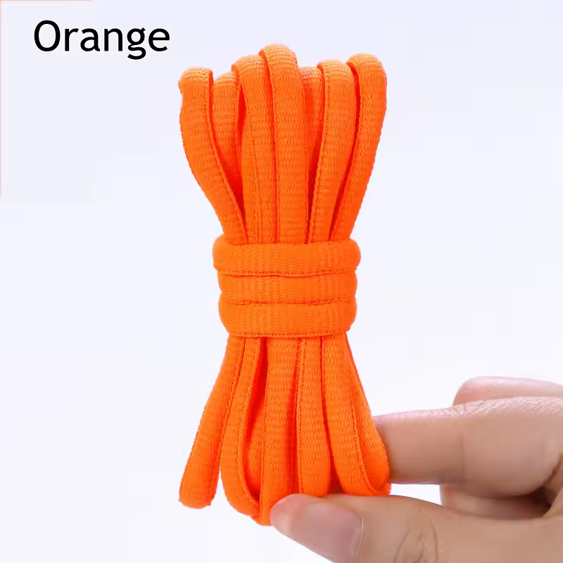 1Pair Oval Shoe Laces Half Round Athletic Shoelaces for Running Sneakers Laces Shoes Strings Durable without Fading Shoelace - Image 16
