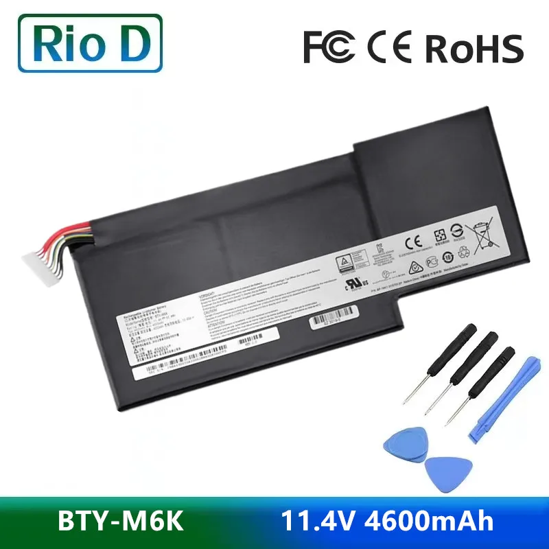 

BTY-M6K Laptop Battery for MSI MS-17B4 MS-16K3 GF63 Thin 8RD 8RD-031TH 8RC GF75 Thin 3RD 8RC 9SC GF65 Thin 9SE/SX