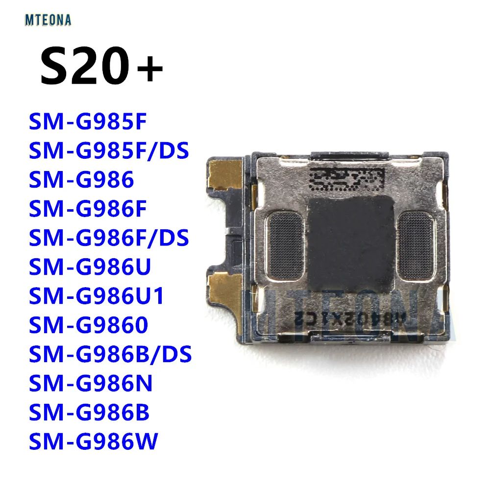 Ear Speaker For Samsung Galaxy S20+ 5G SM-G985FG986U G986N G986B Earpiece Earspeaker S20 Plus Module Flex Cable Replacement