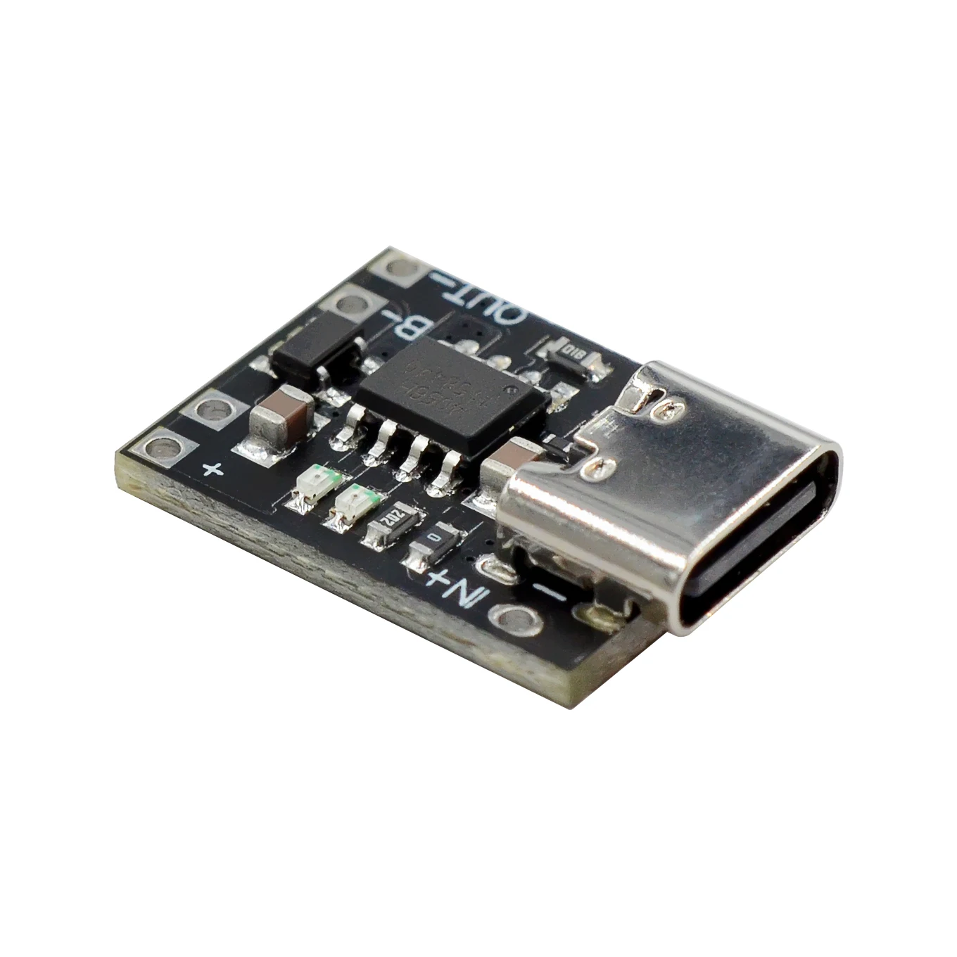 5V Charging and Discharging Integrated Module 3.7V 4.2V18650 Lithium Battery Charging Boost Power Board Protection Type-c