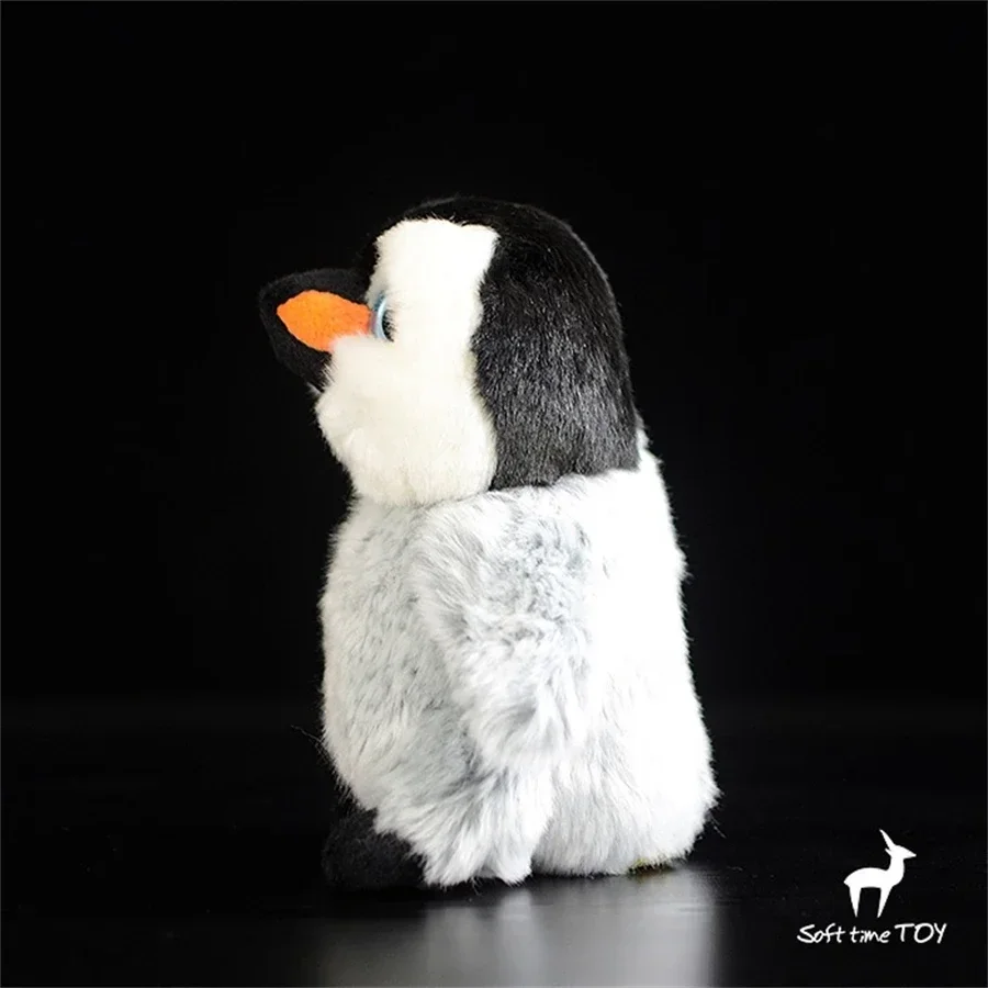 Realistic Baby Penguin Plush Toy King Penguin Plushie Lifelike Penguin chick Stuffed Animal Simulation Doll Gift Collectors