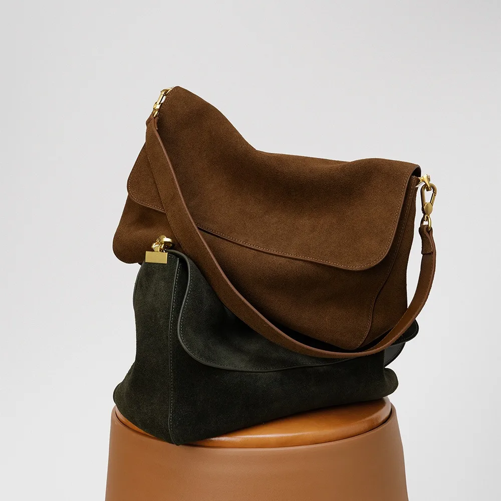 

Хит продаж, кожаные женские сумки в стиле ретро, простая сумка через плечо для пригородных поездок, женские сумки большой вместимости