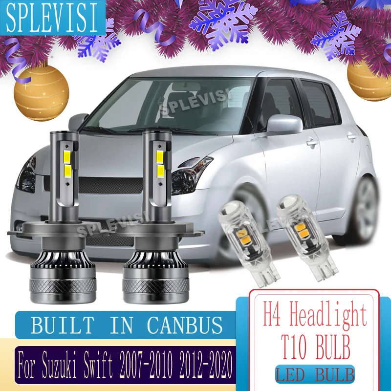 

installation straightforward 200W Car LEDs provide reliable For Suzuki Swift 2007 2008 2009 2010 2012 2013 2014 2015-2020
