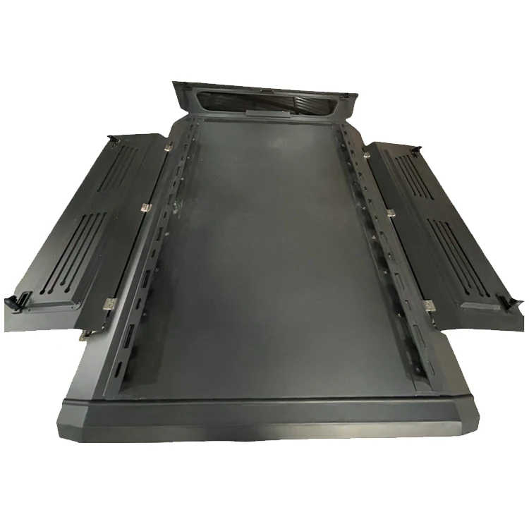 

Manually Operated Lockable Split Hardtop Waterproof Pickup Truck Cover with Tailbox Feature for Ranger Hilux