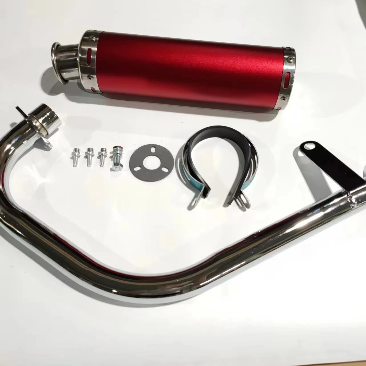 

STLF 38-51mm Universal Motorcycle Exhaust Muffler Pipe With DB-Killer Motocross for MT07 ZX6R Z900 FZ1