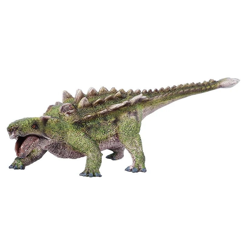 

Jurassic Dinosaur Toy Animal Model Ankylosaurus Euoplocephalus Saichania Plastic Solid Gifts for Boys and Girls Figure Model