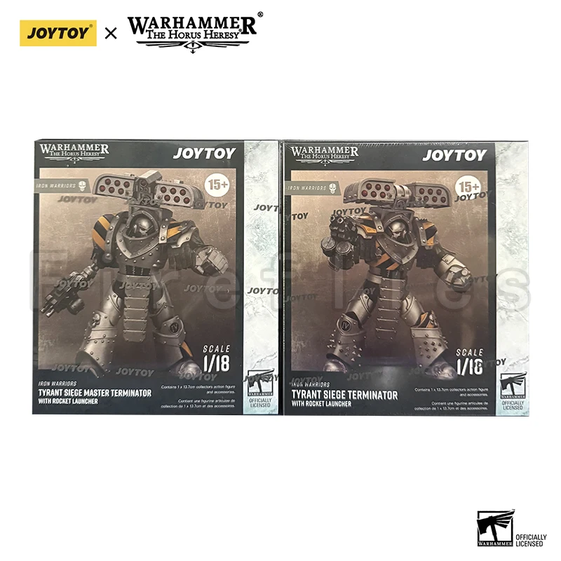 JOYTOY 1/18 Action Figure The Horus Heresy Iron Warriors Tyrant Siege Terminator Re-issue Version Anime Collection Toy view 5