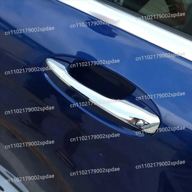 Chrome Exterior Door Handle Cover Trim Fit W205 W213 X253 Car Outer Handle Decorative Frame