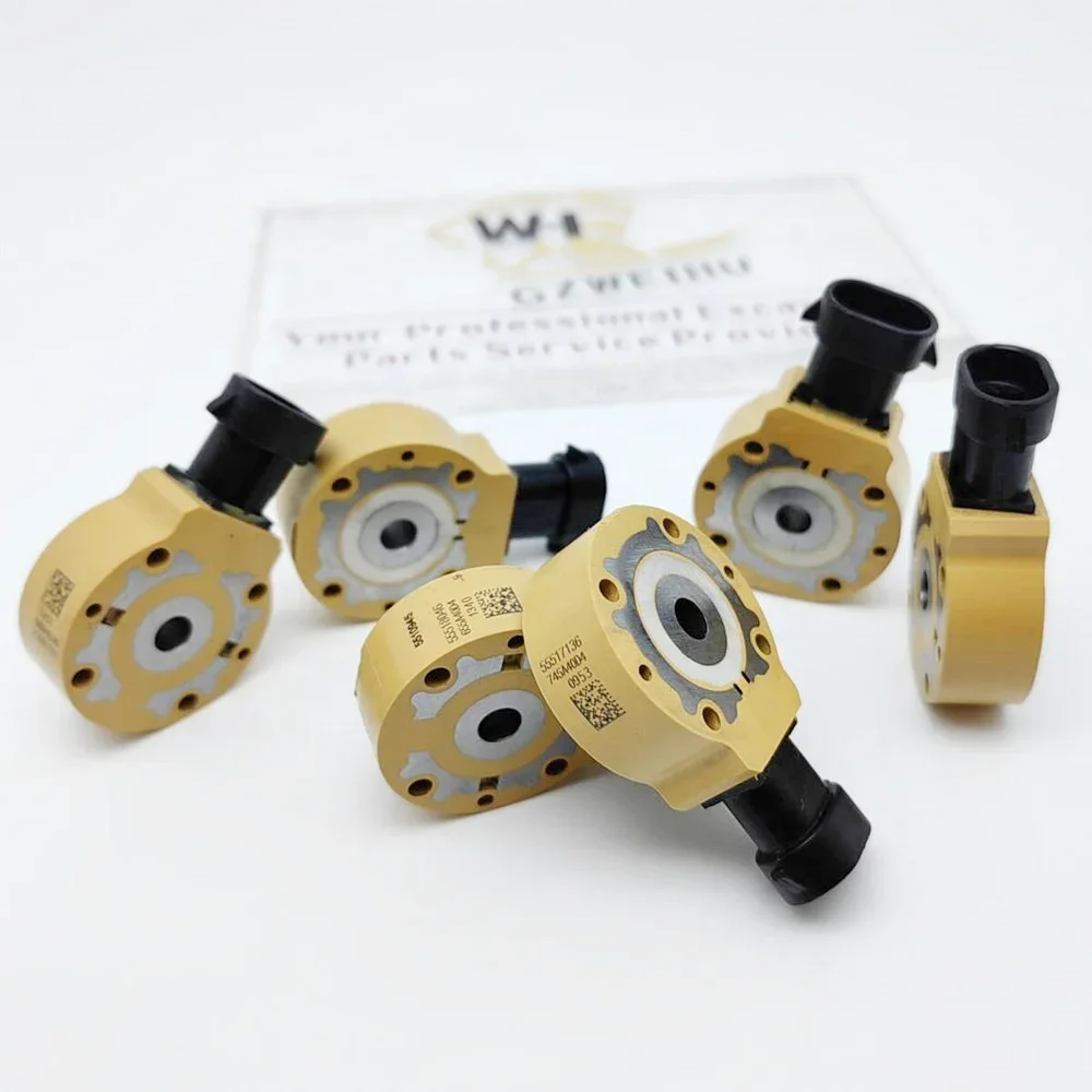 ل كاتربيلر C7 C9 C-9 حاقن الملف اللولبي صمام 2145427 214-5427 جزء المحرك الجديد لصناعات الحفارات